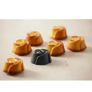 Pink silicone muffin tray Blomsterbergs (x6) image-2