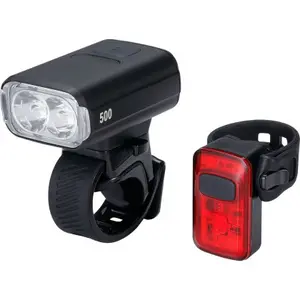 Σετ μπροστινών και πίσω φωτιστικών BBB Cycling NanoStrike Spark 2.0 image-0