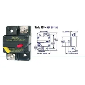 Indbygget termisk afbryder Blue Sea 285-Series 70 A image-1