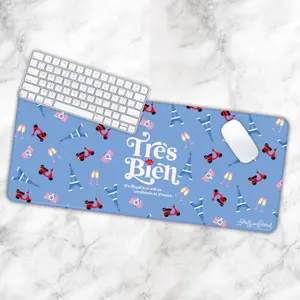 Gaming desk mat Blue Sky Studios Emily In Paris image-1