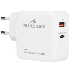 Chargeur USB 65W USB-C A Bluestork Gan Tech