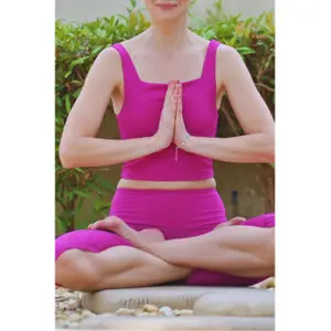 Hochtaillierte Damen-Radleggings Blùm image-0