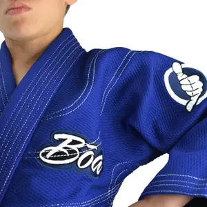 Kimono da criança jjb Bõa Leao Bleu image-3
