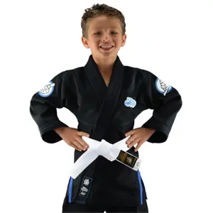Kimono of jjb child Bõa Leao Noir image-3