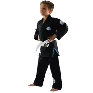 Kimono of jjb child Bõa Leao Noir image-2