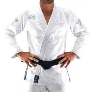 Kimono por jjb Bõa Jogo No Chao 2.0 Blanc image-1