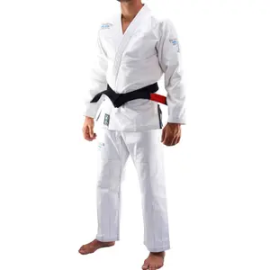 Kimono por jjb Bõa Jogo No Chao 2.0 Blanc image-3