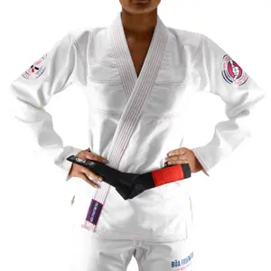 Kimono jjb feminino Bõa Deusa Blanc image-4