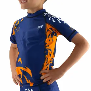 Short-sleeved rashguard for children Bõa Leao image-2