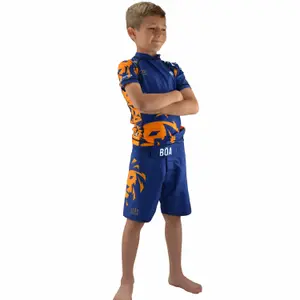 Short-sleeved rashguard for children Bõa Leao image-3