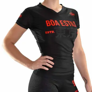Rashguard kurze Ärmel Frau Bõa Tokyo image-1