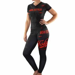 Rashguard kurze Ärmel Frau Bõa Tokyo image-2