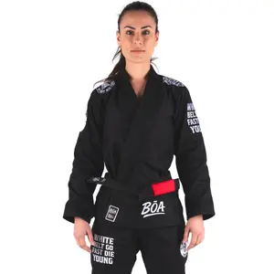 Brazilian Jiu-Jitsu Kimono for Women Boa Fightwear Roll Rules image-0