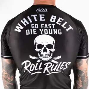 Rashguard Boa Fightwear No-Gi Roll Rules image-6