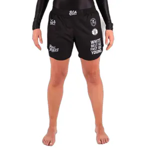 Women's MMA Shorts Boa Fightwear No-Gi Roll Rules image-0