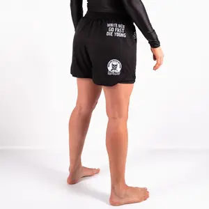 Women's MMA Shorts Boa Fightwear No-Gi Roll Rules image-3