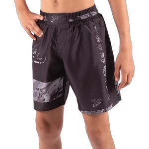 kid-fighthort-012-shorts-fur-kinder-im-mma-stil-boa-fightwear-dias-de-luta-dunkelgrau
