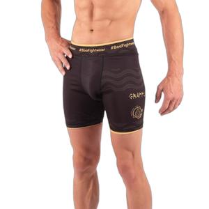 men-compre-019-kompressionsshorts-boa-fightwear-jogo-guerreiro-schwarz-gold