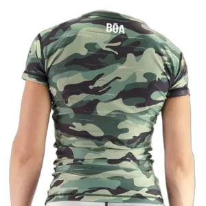 Rashguard para mulher Boa Fightwear Militar image-1