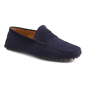 Suede Moccasins with Studs Bobbies Lewis image-1