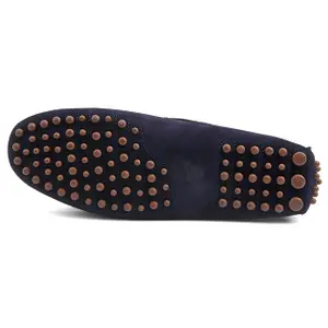 Suede Moccasins with Studs Bobbies Lewis image-5