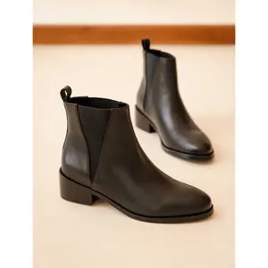 Lederstiefeletten Damen Bobbies Camden image-4