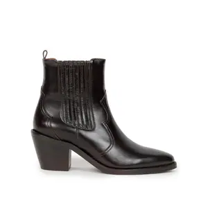 Lederstiefeletten Damen Bobbies Dakota
