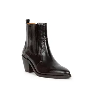 Lederstiefeletten Damen Bobbies Dakota image-1