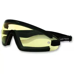 Gafas de moto flexibles Bobster Wrap Around Wide Vision image-0