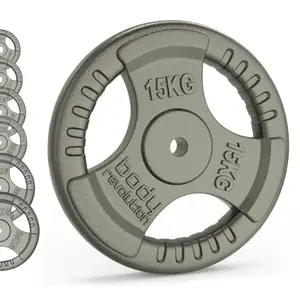 Disque de musculation en fonte Body Revolution 15kg (x2)