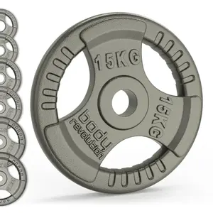 Olympic Weightlifting Cast Iron Plate Body Revolution 15kg (x2)