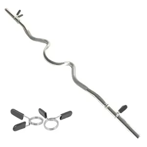 Barre de musculation Body Revolution EZ Super Curl
