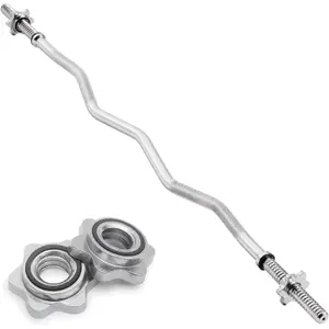 Barre de musculation avec colliers spinlock Body Revolution
