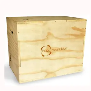 Wooden Plyo box Body Revolution