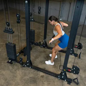 Rack de musculation fonctionnel avec poids Body Solid GPR400 image-6