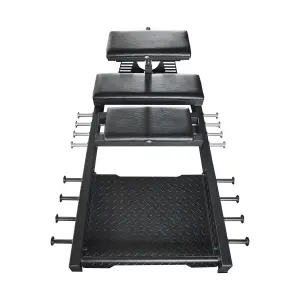 Lote de 20 mancuernas hexagonales con soporte Body Solid image-3