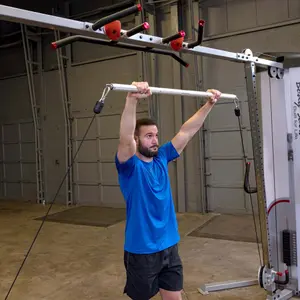 Podwójne aluminiowe obrotowe drążki proste Body Solid image-4