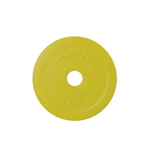 Gummivægt plade med håndtag Bodytone