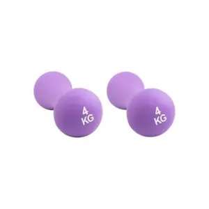 Halteres hexagonais em borracha Bodytone