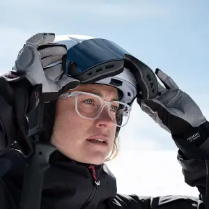 Skihelm mit photochromatischer Visier Bollé X-Fusion image-3