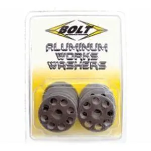 Perforated Aluminium Washers Bolt (x10) image-0