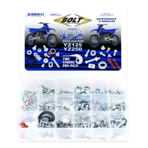 Kit für Kunststoffschrauben für Moto-Motor Bolt Pro Yamaha YZ 125 (CE16)