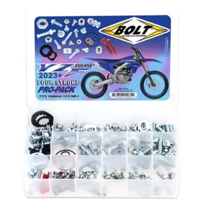 Motorcycle Plastic Screw Kit Bolt Pro Pack Yamaha image-0
