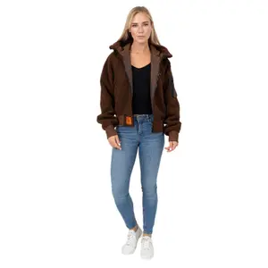 Polar con capucha para mujer Bombers