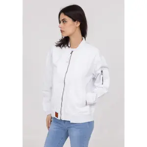 Women's denim jacket Bombers Celeste image-1