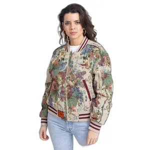 Floral women's jacket Bombers image-1