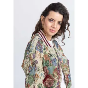 Floral women's jacket Bombers image-2