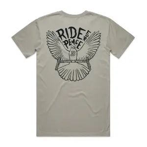 T-Shirt Bombtrack Ride For Peace image-1