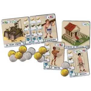 The Builders: Antiquity Board Game Bombyx