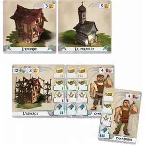 Board games Bombyx Les Bâtisseurs : Moyen-Âge image-0